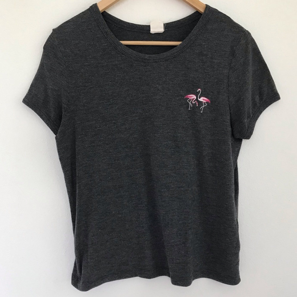 Darling Blue Flamingo Tee